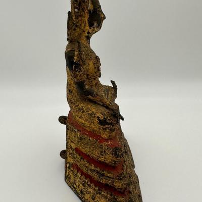 Early 19th Century Thai Gilt Bronzed Buddha