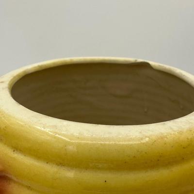 American Bisque Kitten on Beehive Cookie Jar