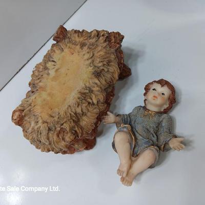 DICKSONS Come Let us Adore him 11-piece resin Nativity set