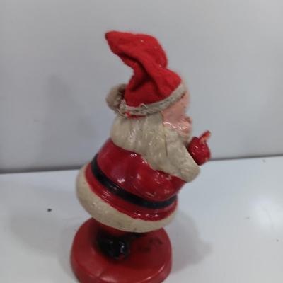 Old Santa toys - Jolly wobbly and Kiddie toys Roly poly bell