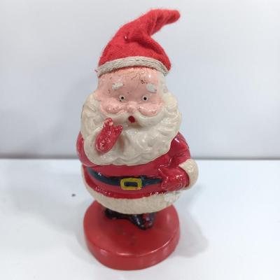 Old Santa toys - Jolly wobbly and Kiddie toys Roly poly bell