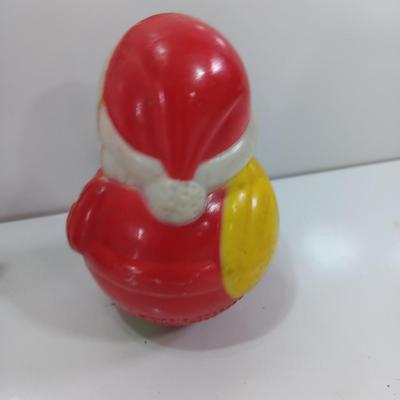 Old Santa toys - Jolly wobbly and Kiddie toys Roly poly bell