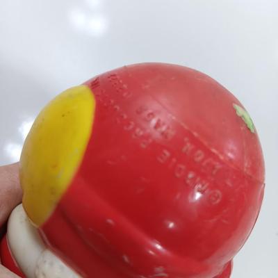Old Santa toys - Jolly wobbly and Kiddie toys Roly poly bell
