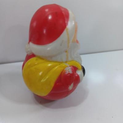 Old Santa toys - Jolly wobbly and Kiddie toys Roly poly bell