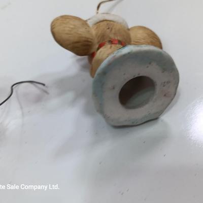 Four little ceramic mice