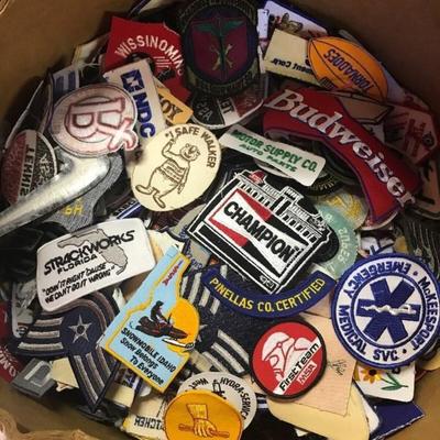 Lot of 25 Vintage Random patches