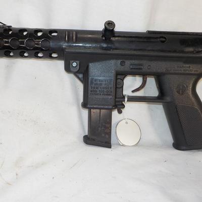 Intra-Tec DC-9 , semi-auto pistol, w/mags/ est. $400 to $1200.