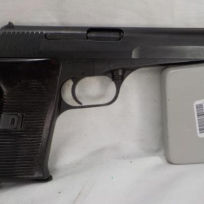 Czech Republic model cz-54, matte black, 4.5 semi auto/ 7.65x25./ $350 to $700.