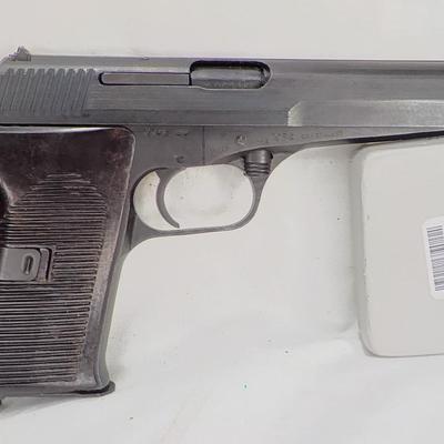 Czech Republic model cz-54, matte black, 4.5 semi auto/ 7.65x25./ $350 to $700.