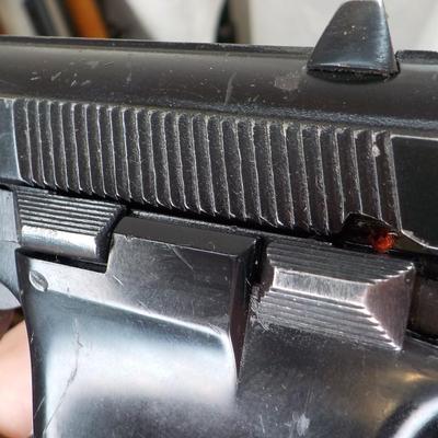 Czech- cz-82 compact semi-auto pistol, 9x 18 mm, makarov.est. $300 to $700.