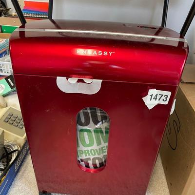 Embassy paper shredder