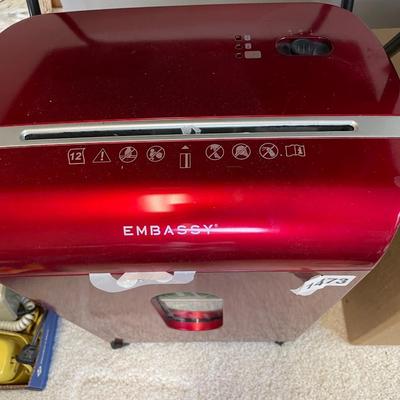 Embassy paper shredder
