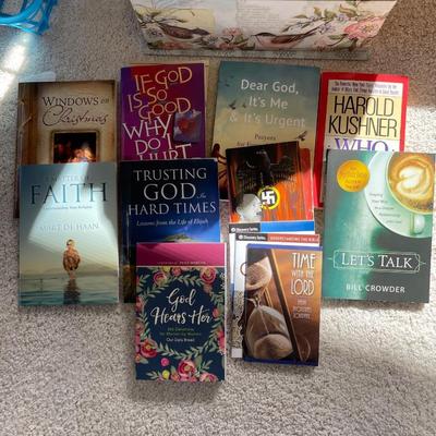 Beautiful box full of religious books