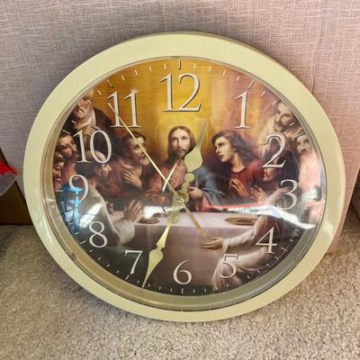 First supper wall clock