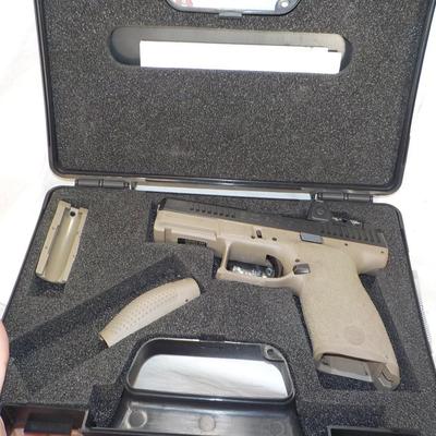 CZ - P- 10 C,/ 9mm , pistol made in Czech, est. $300 to $ 500.