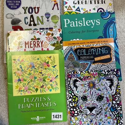 Adult coloring books