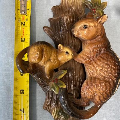 Squirrels/chipmunk figurines