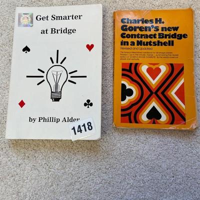 Bridge card playing books