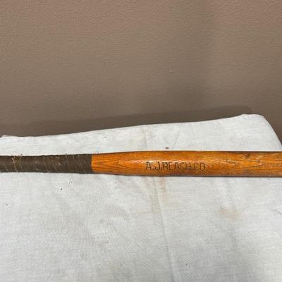 AJ Reach Co. wood baseball bat