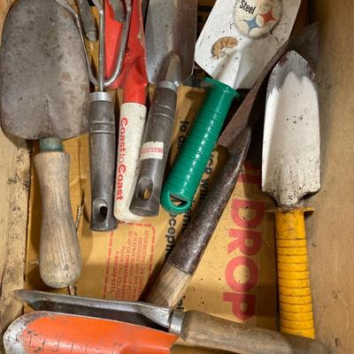 Vintage garden hand tools