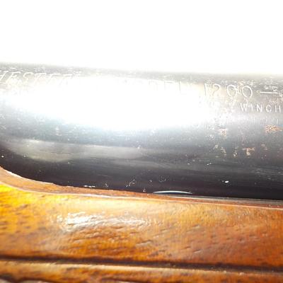 Winchester Model 1200 pump  12 gauge shot gun. est. $300 to $600.