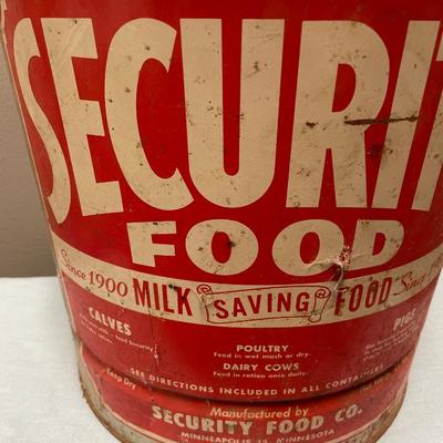 Security Food bucket