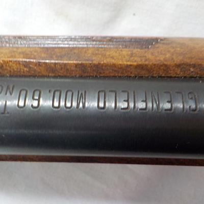 Marlin Glenfield model 60 / 22 LR. semi auto / w/ scope rifle. est. $120 to $250.