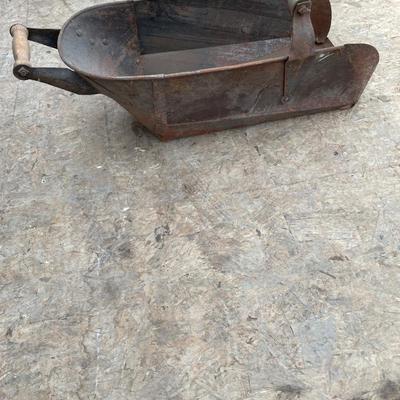 Antique feed scoops
