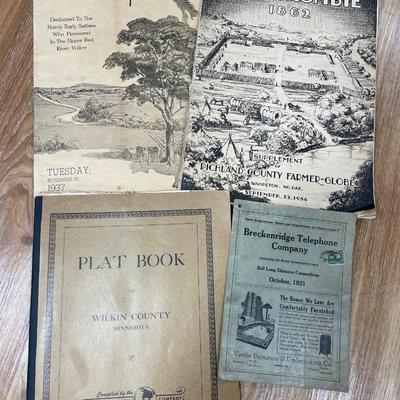 Historical booklets from 1920s & 1930s