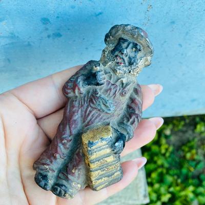 Lot 4: Metal Man holding a Pipe