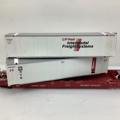 474 Husky Stack Die Cast 2 Intermodel Freight Containers Trains O Gauge