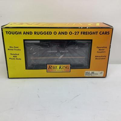 456 New in Box Rail King by M.T.H. Lehigh Valley Steel Caboose O Gauge Train