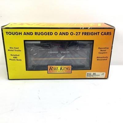456 New in Box Rail King by M.T.H. Lehigh Valley Steel Caboose O Gauge Train