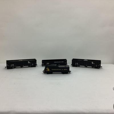 461 Bachmans N Scale Chesapeake & Ohio Train Cars