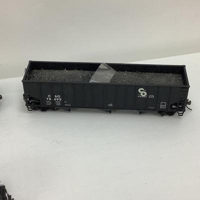 461 Bachmans N Scale Chesapeake & Ohio Train Cars