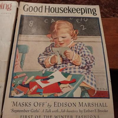 1929 AND 1933 GOOD HOUSEKEEPING MAGAZINES