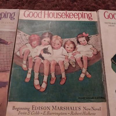 1929 AND 1930 GOOD HOUSEKEEPING MAGAZINES
