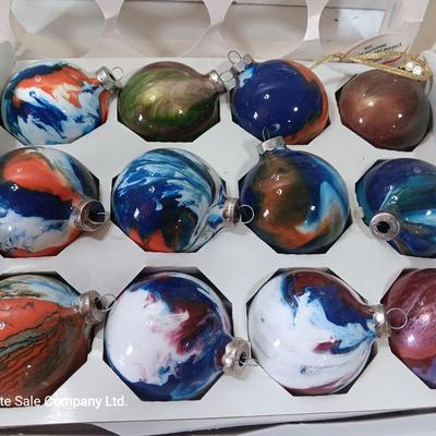Neat painted ornaments