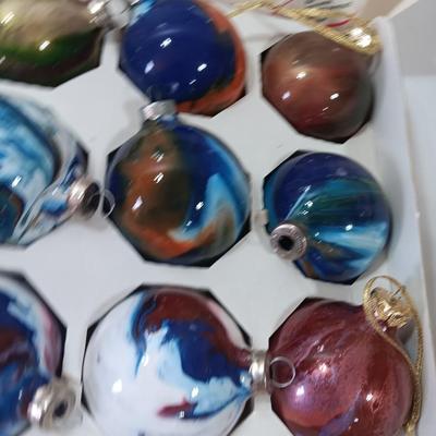 Neat painted ornaments