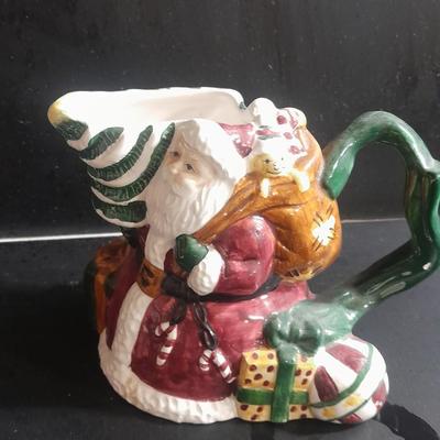 Rosegarden Santa sugar and creamer set