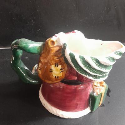 Rosegarden Santa sugar and creamer set