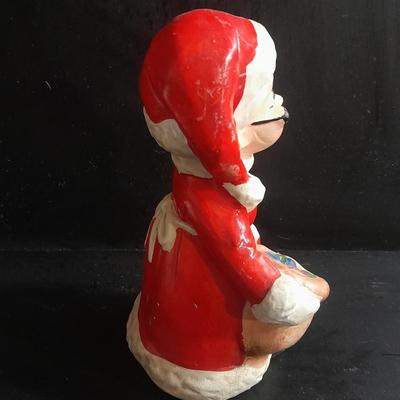 Heritage mint Mrs. Claus candle holder and a Vintage Ardco Mrs. Claus figure