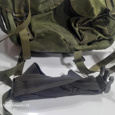 Military issued Army - metal framed backpack - GO bag