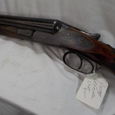 Vintage Rare Lefever Arms s/s, 12 ga, / 28in. 1909/ like new. est. $200 to $1000.