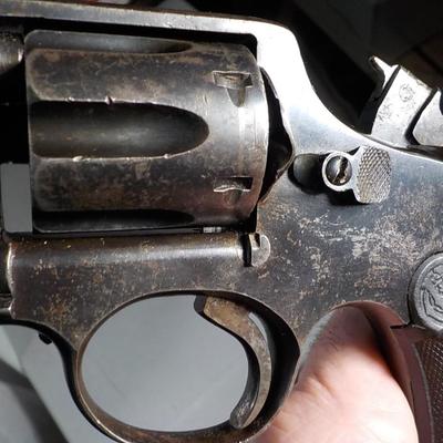Eibar "Spanish WW2 M&P,  revolver/S&W copy/ 38cal, double action. est.$$120 to $ $250.