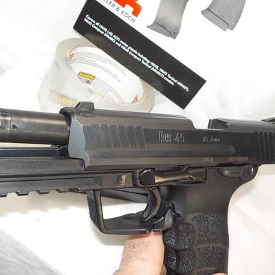 Heckler and Koch HK45 high Quality MGF. Pistol w/ case .$400 to $900.