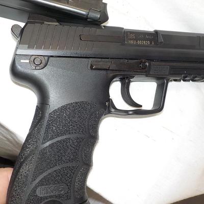 Heckler and Koch HK45 high Quality MGF. Pistol w/ case .$400 to $900.