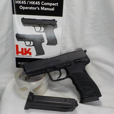 Heckler and Koch HK45 high Quality MGF. Pistol w/ case .$400 to $900.