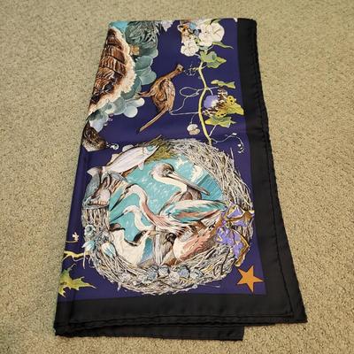 HermÃ¨s Texas Wildlife Silk Scarf & More (PC1-CE)