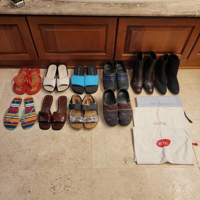Womenâ€™s Sz 7.5/UK 37/38 Arche, Joan Helpern, Dansko Shoes and More (PC1-CE)
